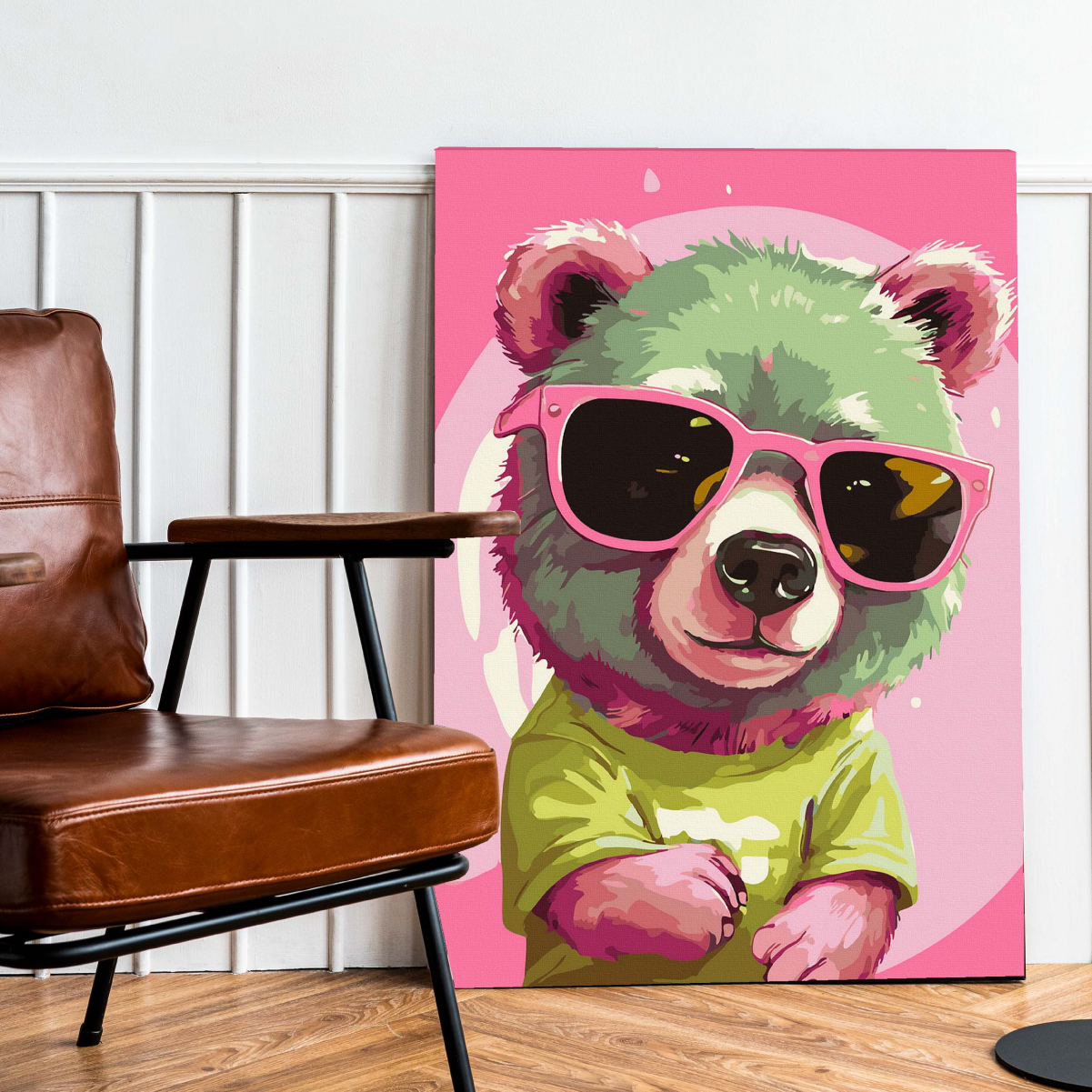 Картина по номерам Magic 4 Hobby Мишка - фото 3