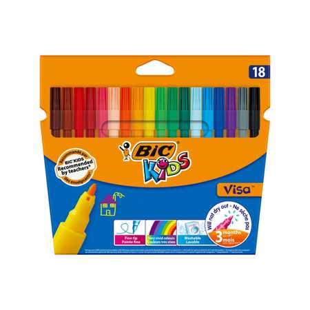 Фломастеры BIC 18 цв.