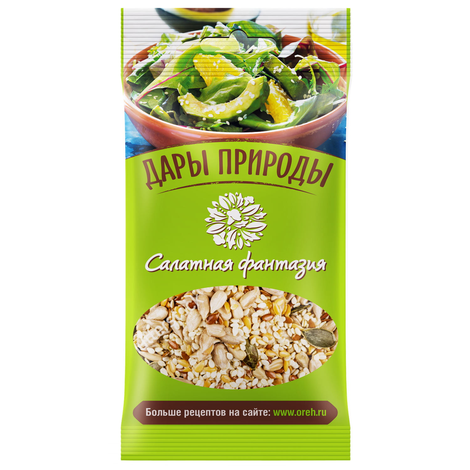 Смесь салатная Дары Природы с кунжутом 50г - фото 1