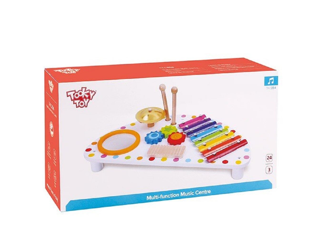 Игрушка музыкальная Tooky Toy ксилофон - фото 4