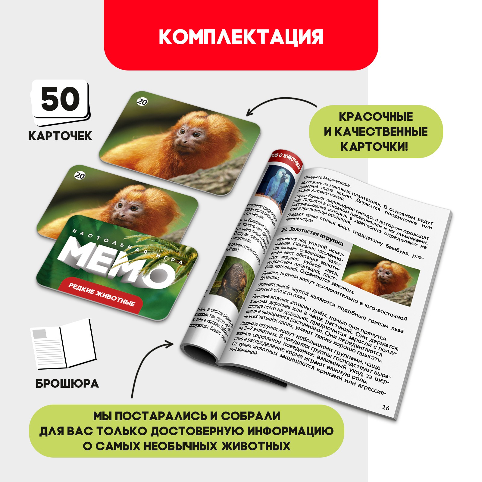 Настольная игра Лас Играс KIDS Мемо - фото 2