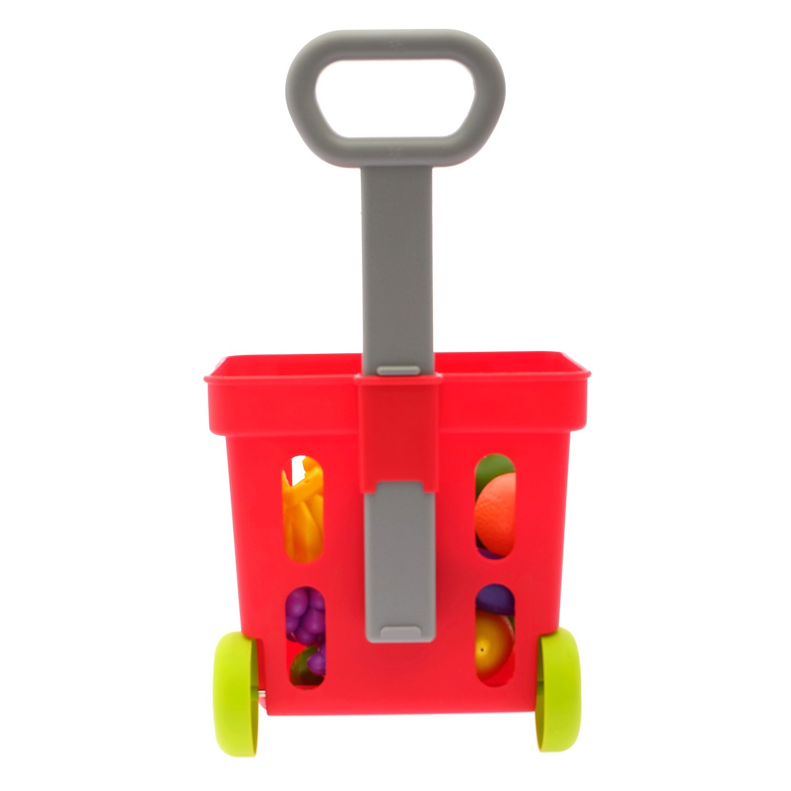 Игровой набор Sima-Land тележки и корзинки, касса, продукты, прилавок - фото 7