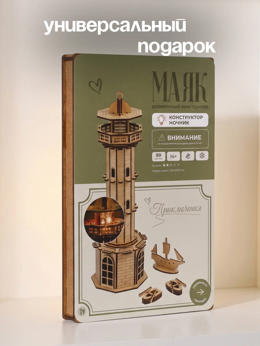 Сборная модель Dariwood Маяк Маяк - фото 6