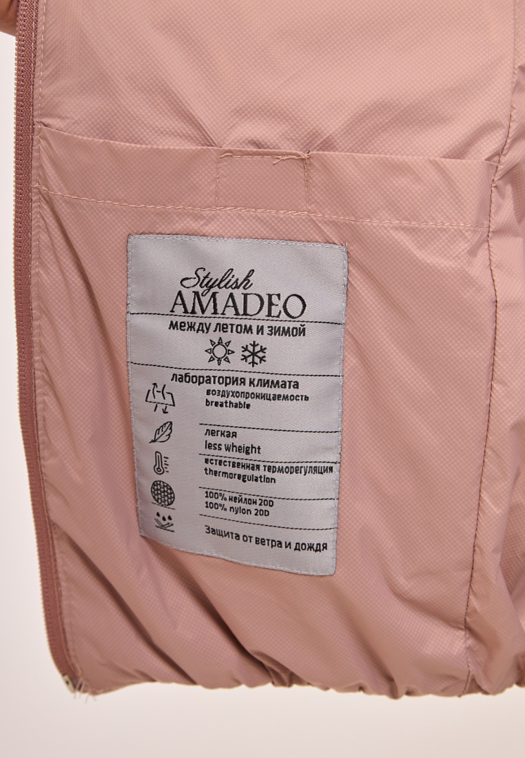Жилет Stylish AMADEO AV-7407-розовый - фото 10
