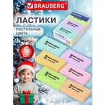 Ластик Brauberg 6 шт.
