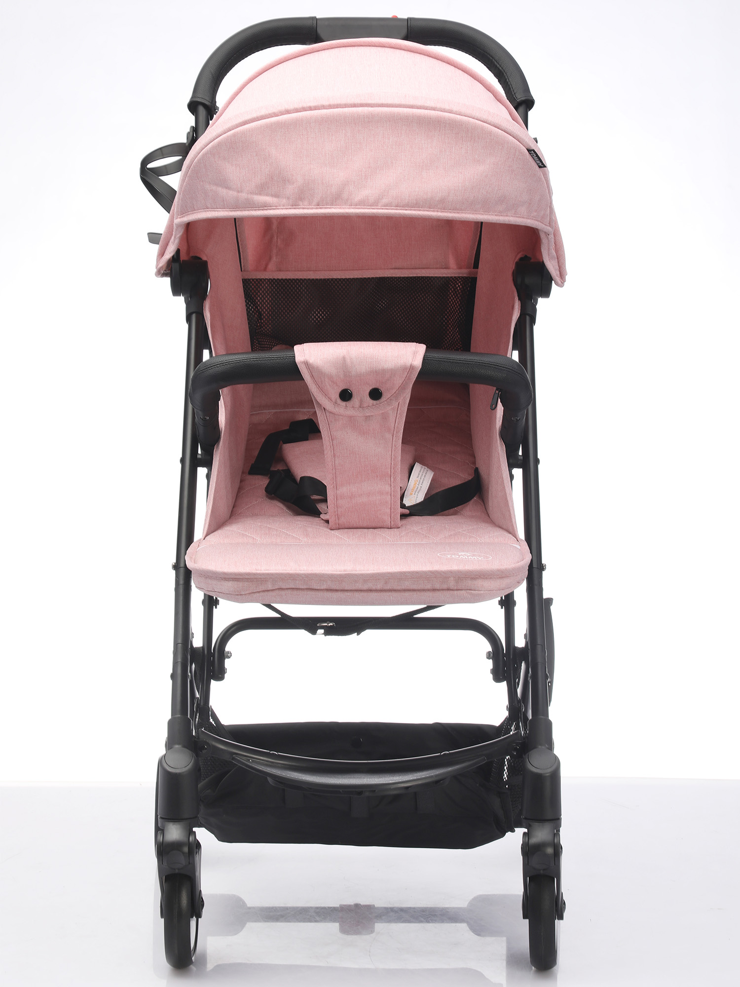 Коляска прогулочная TOMMY Trip розовый - фото 4