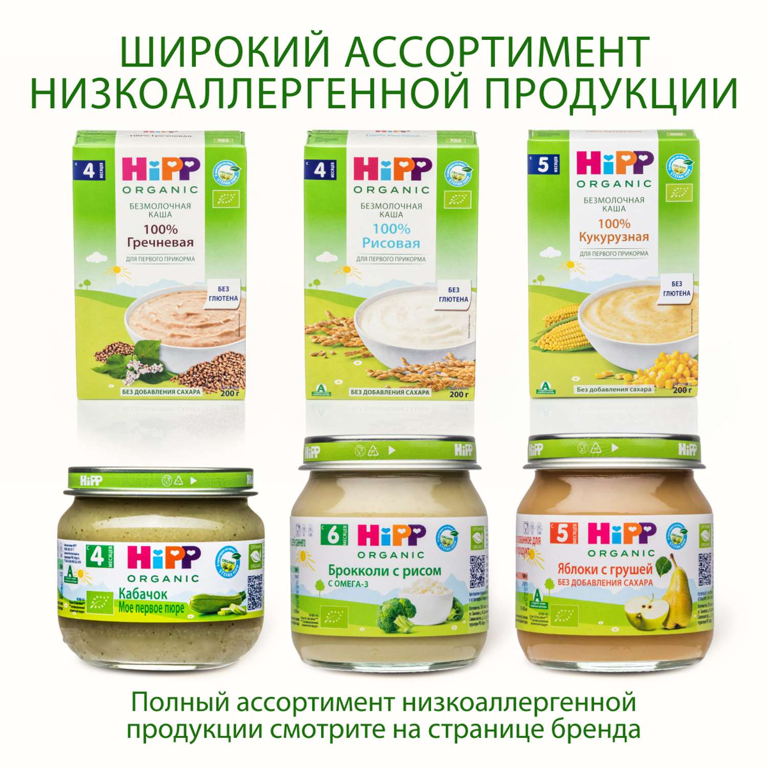 Каша молочная Hipp пшеница-фрукты-йогурт 250г с 6месяцев - фото 14