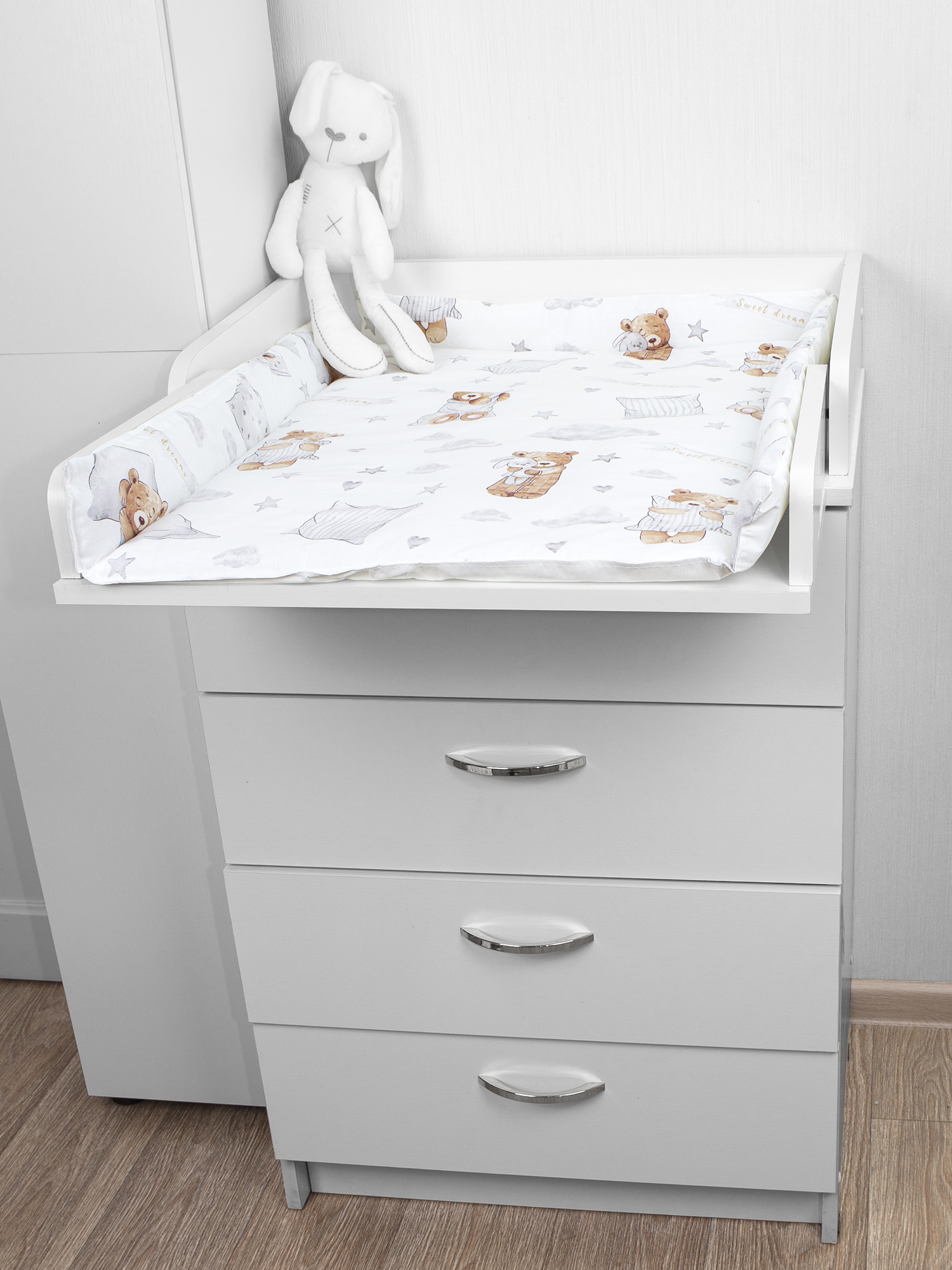 Матрас для пеленания БОНЯМ с бортиками - фото 14