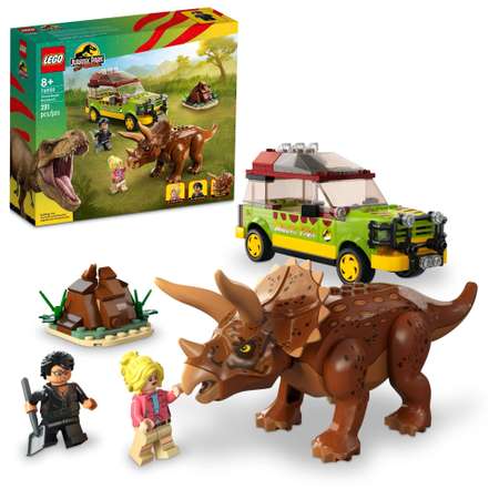 Конструктор LEGO Jurassic World Поиски Трицератопса 281 дет.