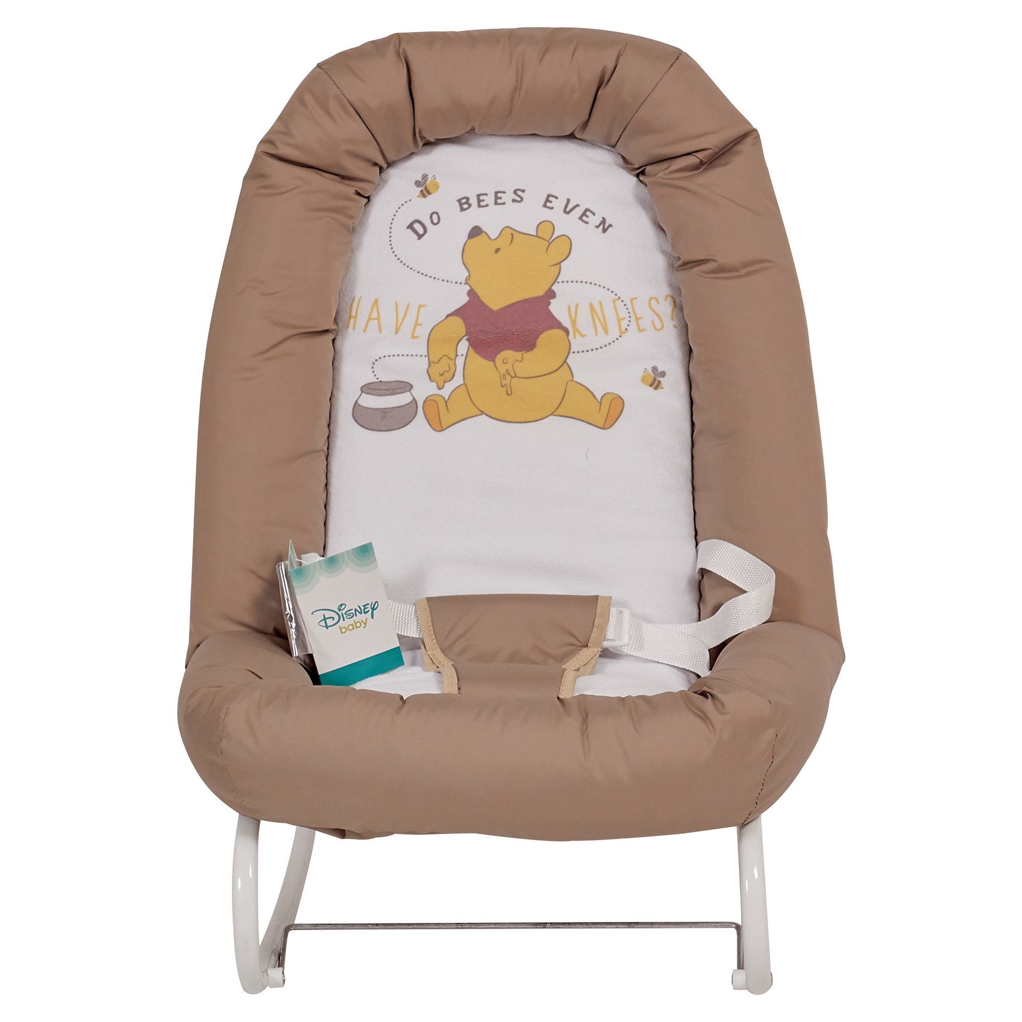 Шезлонг Polini kids Disney baby Медвежонок Винни Чудесный день Макиато - фото 11