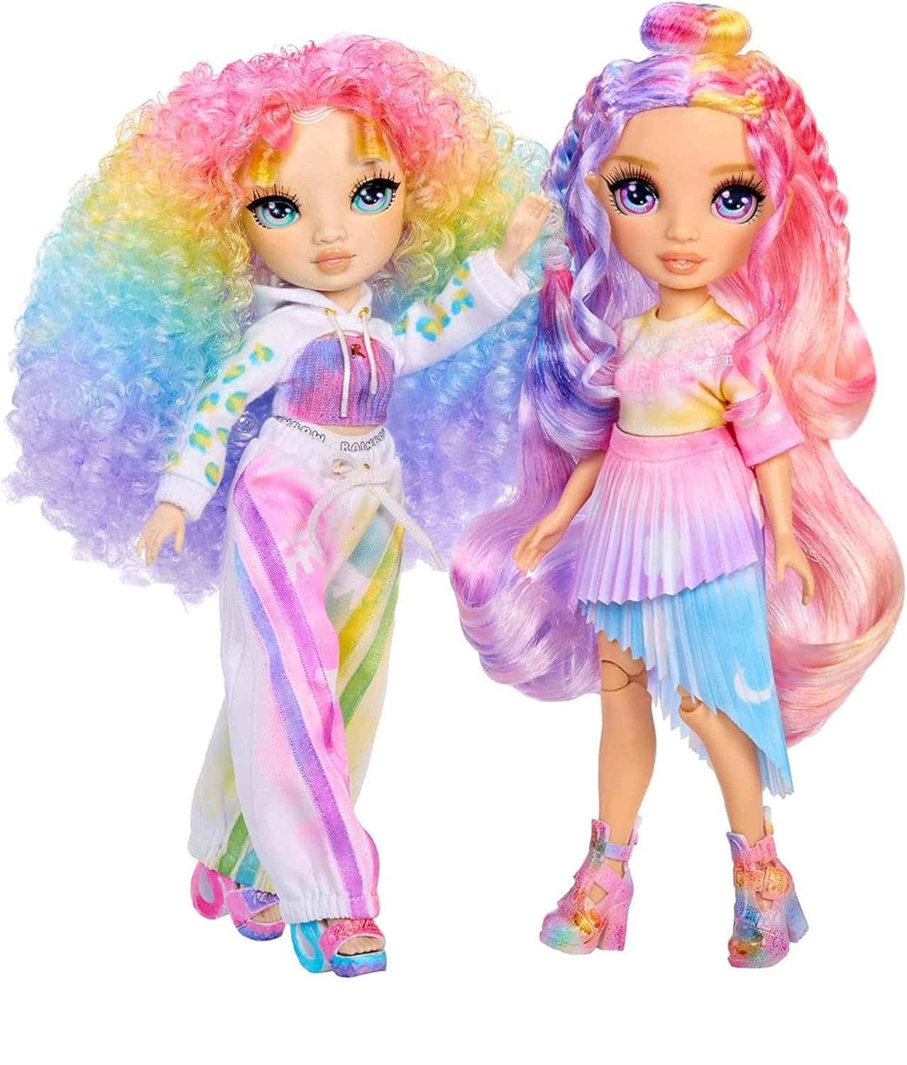 Кукла модельная Rainbow High Color and Create Purple Eyes 543350-EUC - фото 7