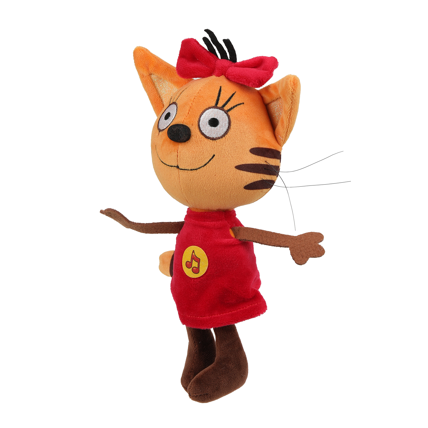 Мягкая игрушка Мульти Пульти котик Карамелька - фото 5