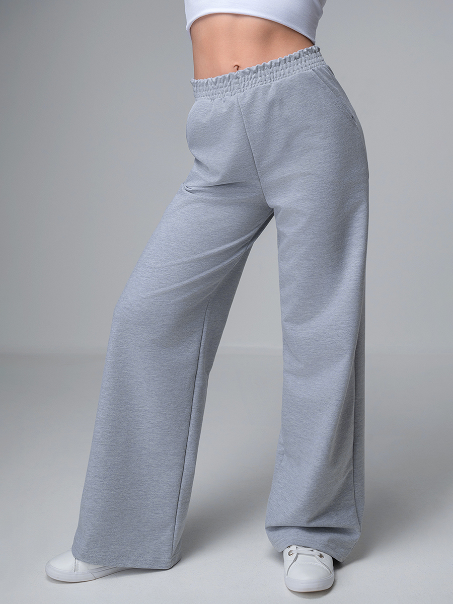 Брюки HappyFox HF070SPсерыймеланж - фото 13