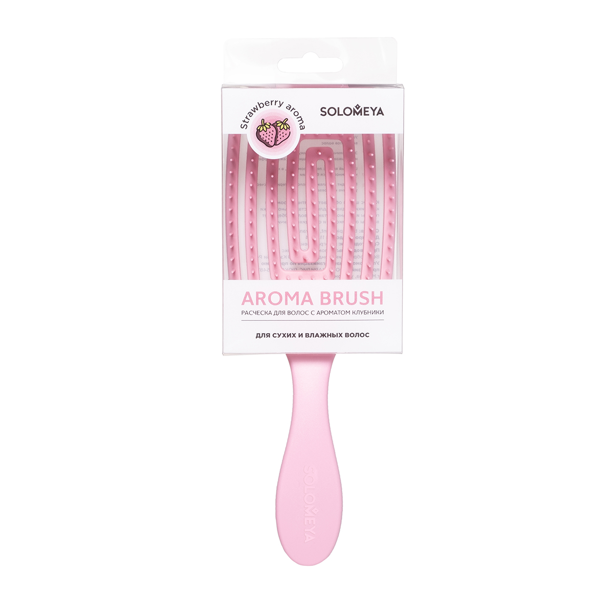 Массажная расческа SOLOMEYA - фото 1