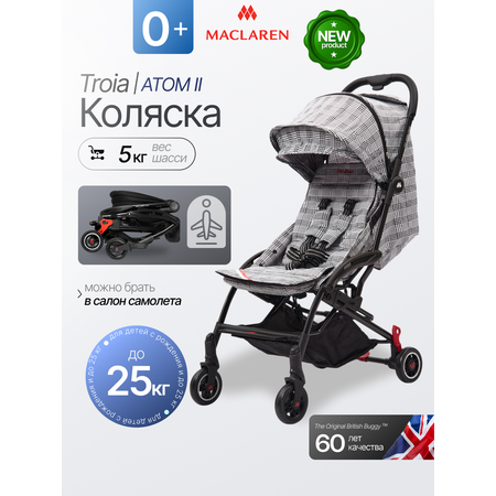 Коляска прогулочная Maclaren Troia Glen Plaid