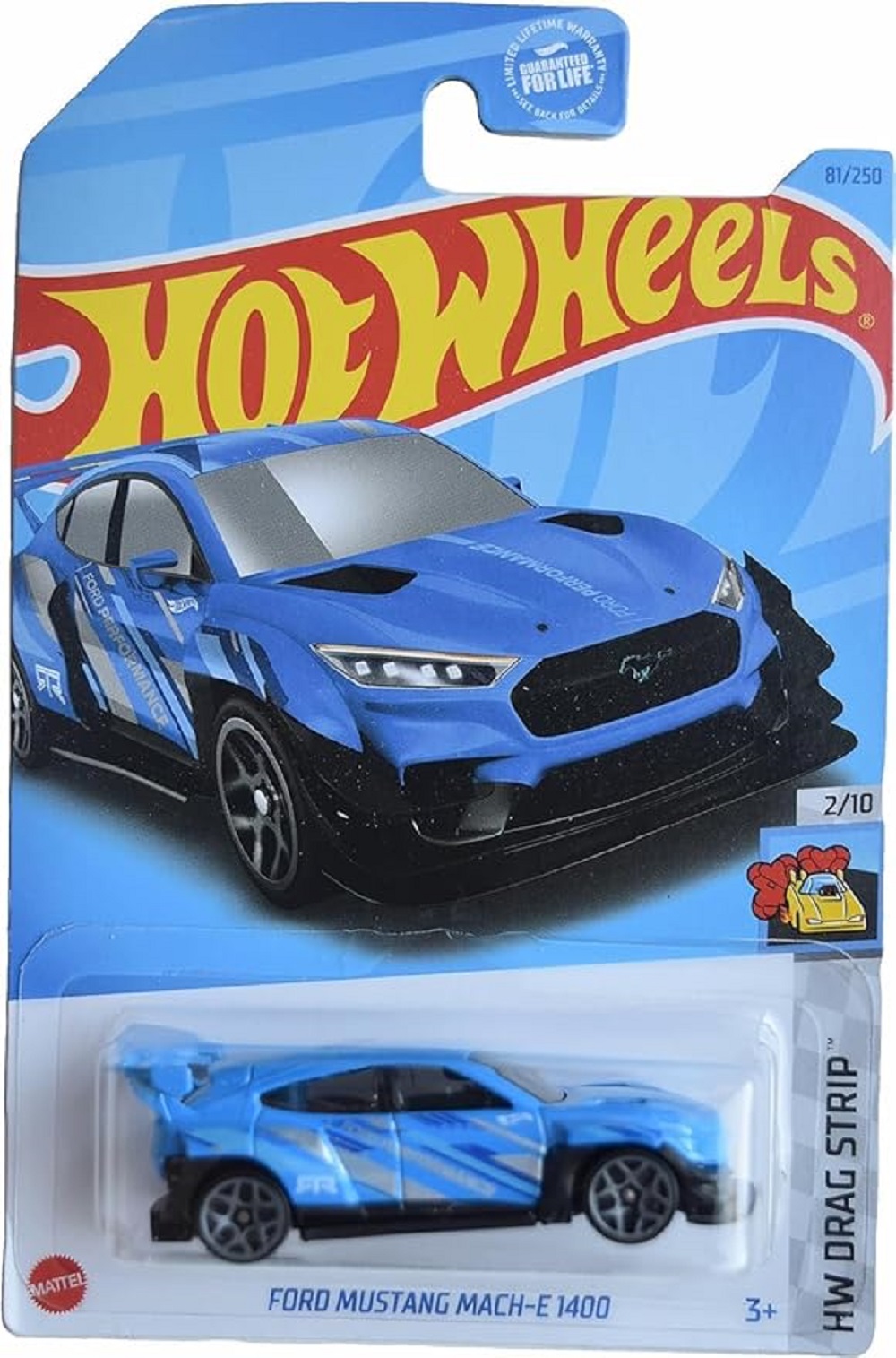 Автомобиль Hot Wheels Ford Mustang Mach-E 1400 60629 - фото 1