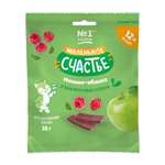 Фруктовые кусочки Маленькое счастье Малина-Яблоко с 12 мес 35 г