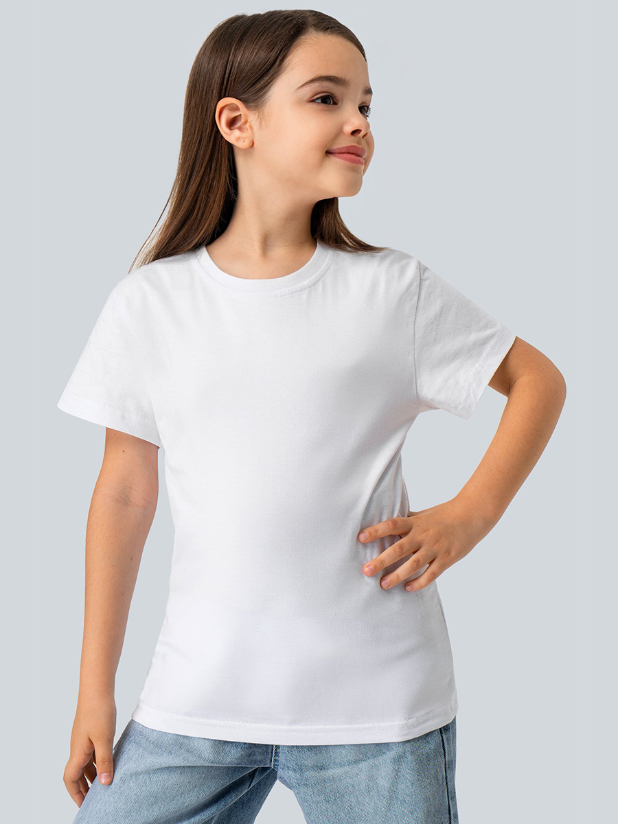 Футболка 3 шт HappyFox HF5501N3белый.голубой.ментоловый - фото 5