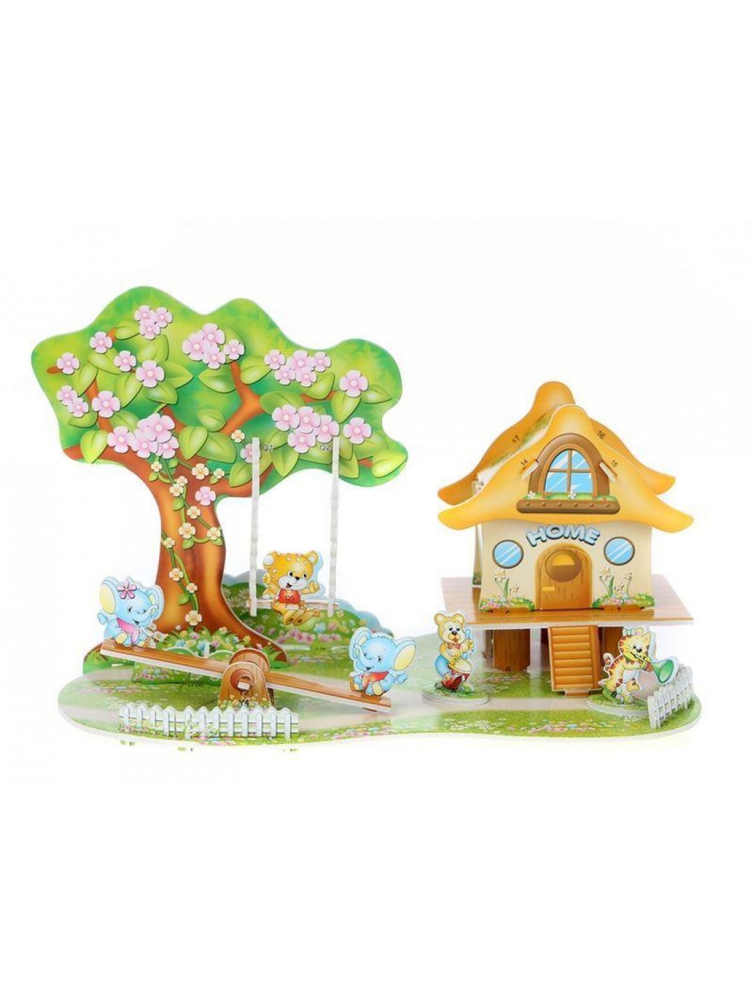 Пазл ZILIPOO Мультяшный рай 33 дет - фото 2