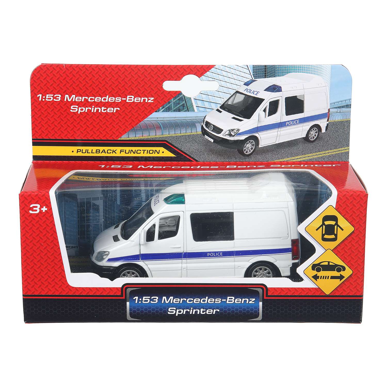 Полицейская машина Huada Toys Mercedes Benz 401257 - фото 2
