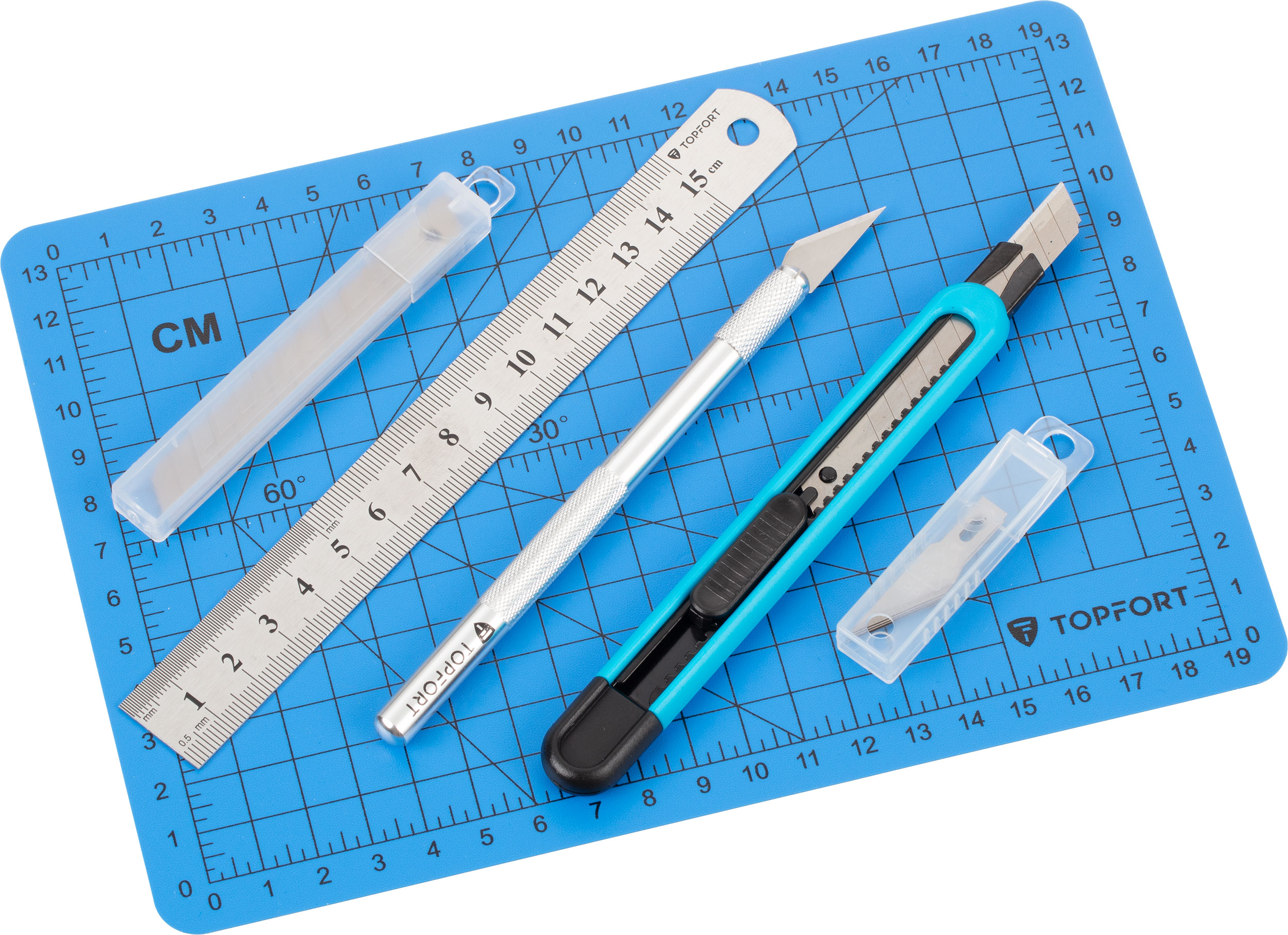 Канцелярский нож TOPFORT - фото 14