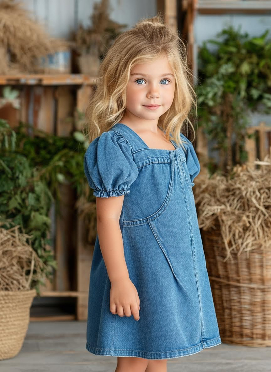 Платье Artcher ПлатьеДжинс001Голубое - фото 10