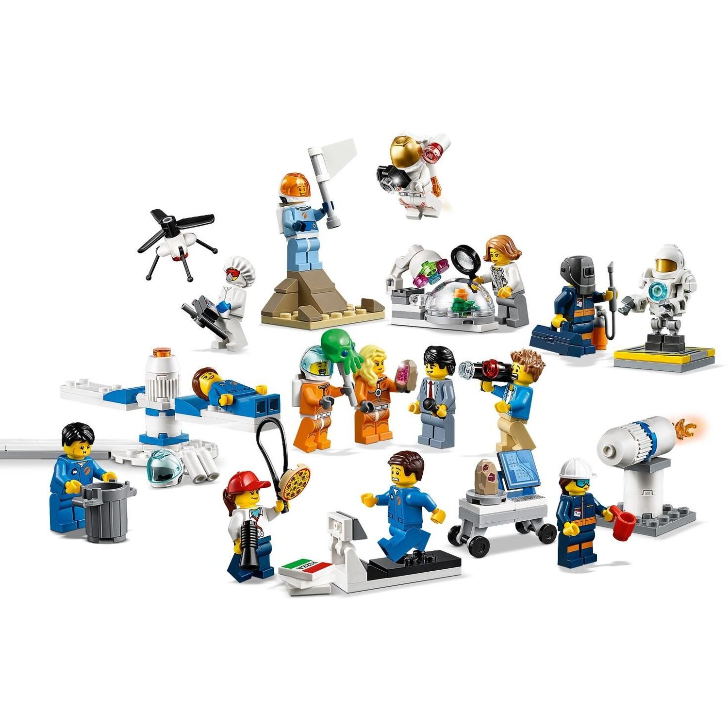 Конструктор LEGO City Исследования космоса блочный - фото 3