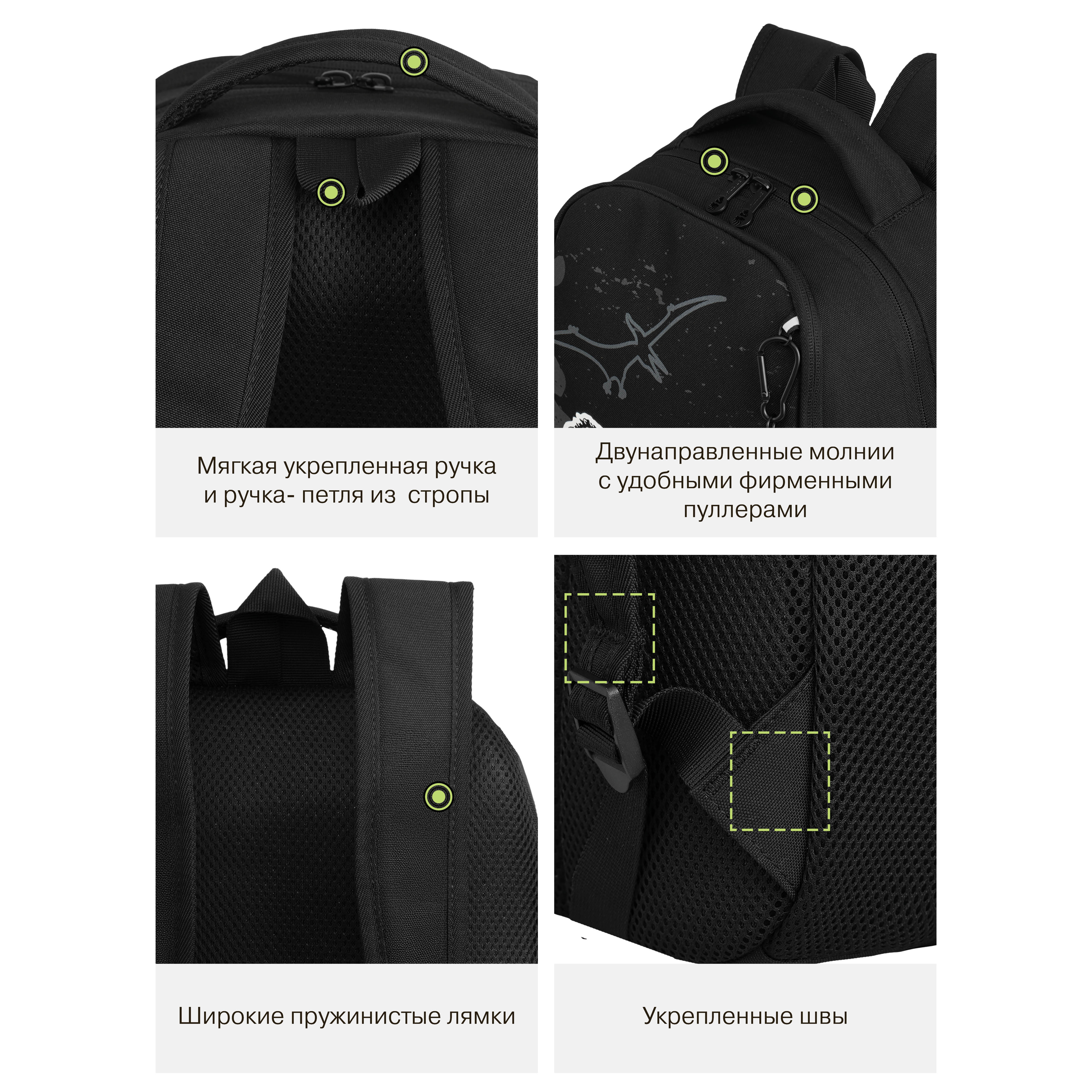 Рюкзак Grizzly для мальчика - фото 11