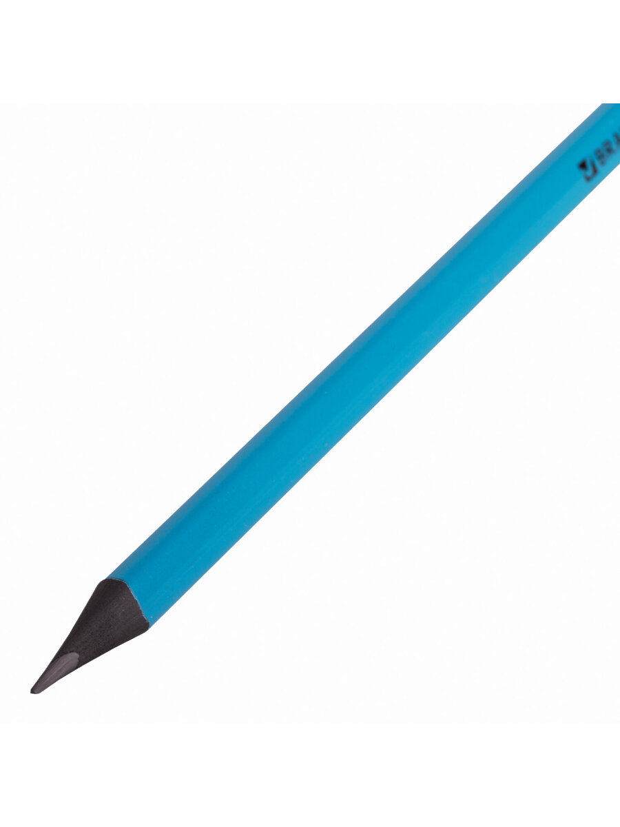 Карандаши чернографитные Brauberg 4 шт. - фото 13