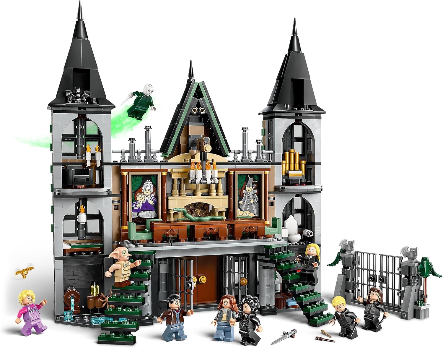 Конструктор LEGO Harry Potter Поместье Малфоев 1601 дет. - фото 3