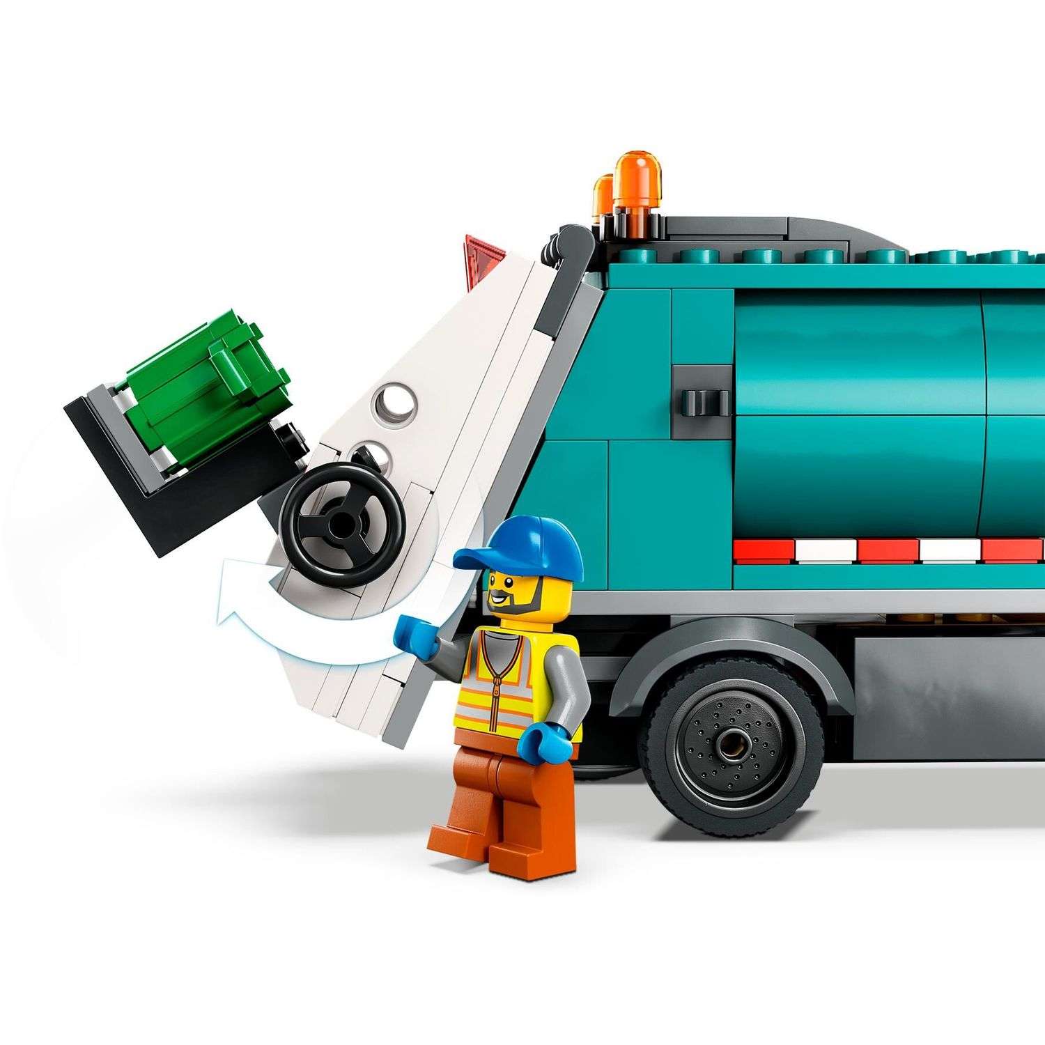 Конструктор LEGO City Recycling Truck 261 дет. - фото 6