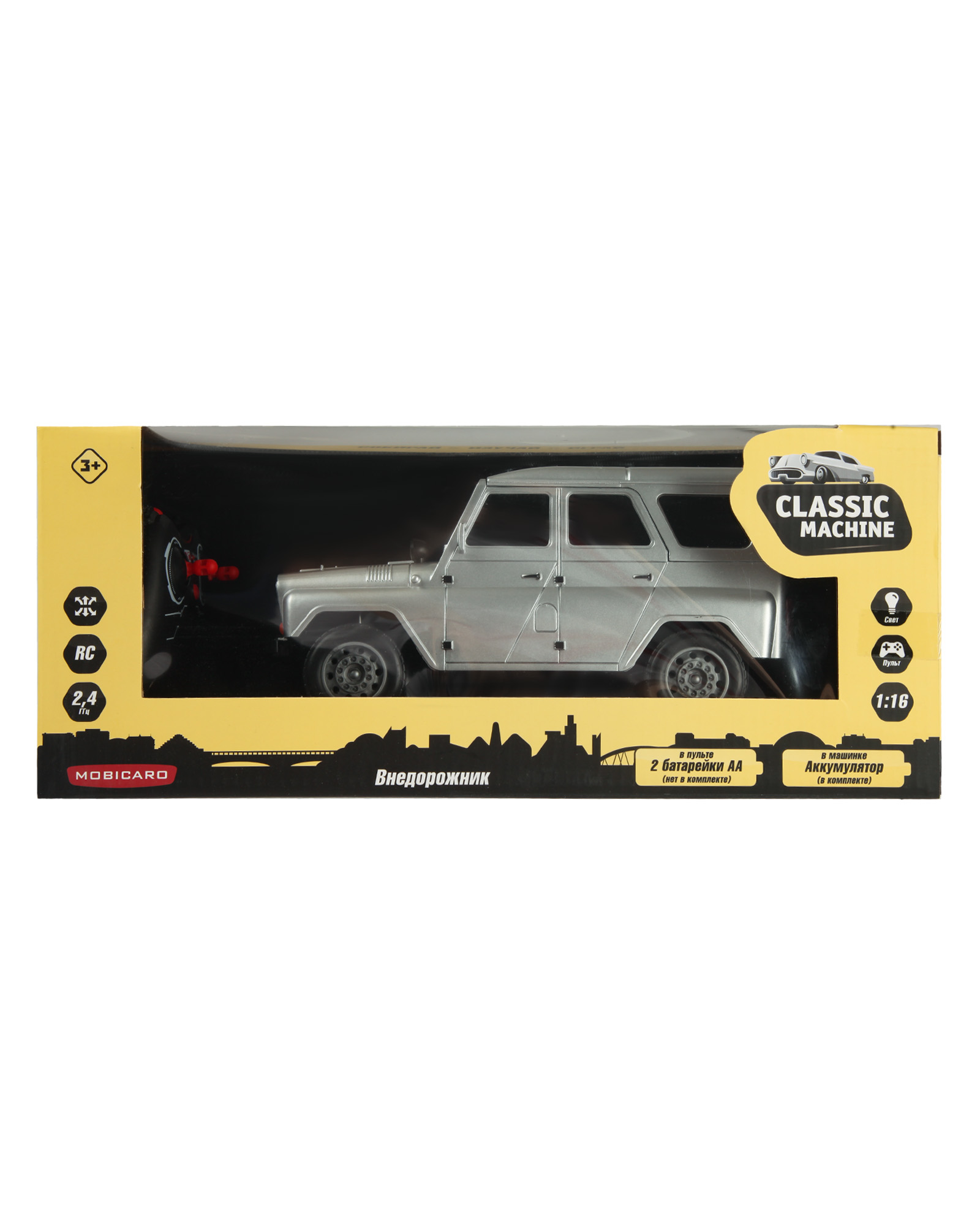 Автомобиль РУ Mobicaro Внедорожник 1:24 - фото 7