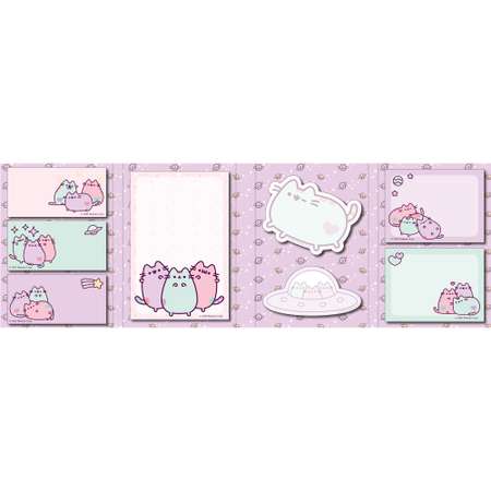 Набор стикеров для записей Pusheen 8шт PUIS-UA1-SNB