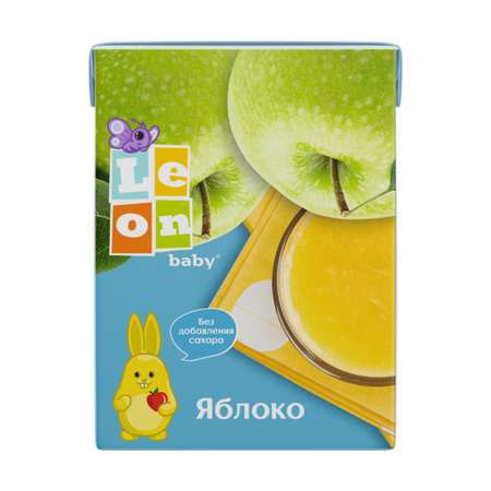 Сок LEON baby Яблоко с 3 лет 0.2 л