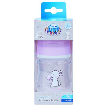 Бутылочка Canpol Babies 120 мл в ассортименте