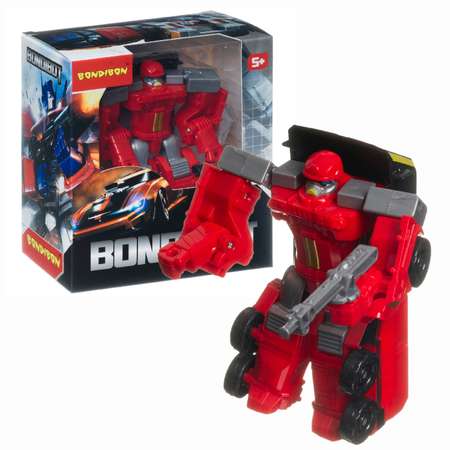 Фигурка Bondibon трансформер Робот Машина 2в1