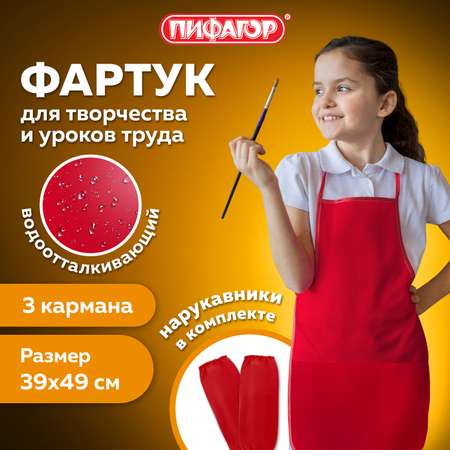 Фартук Пифагор с нарукавниками