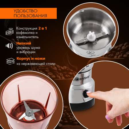 Кофемолка ENDEVER costa-1066