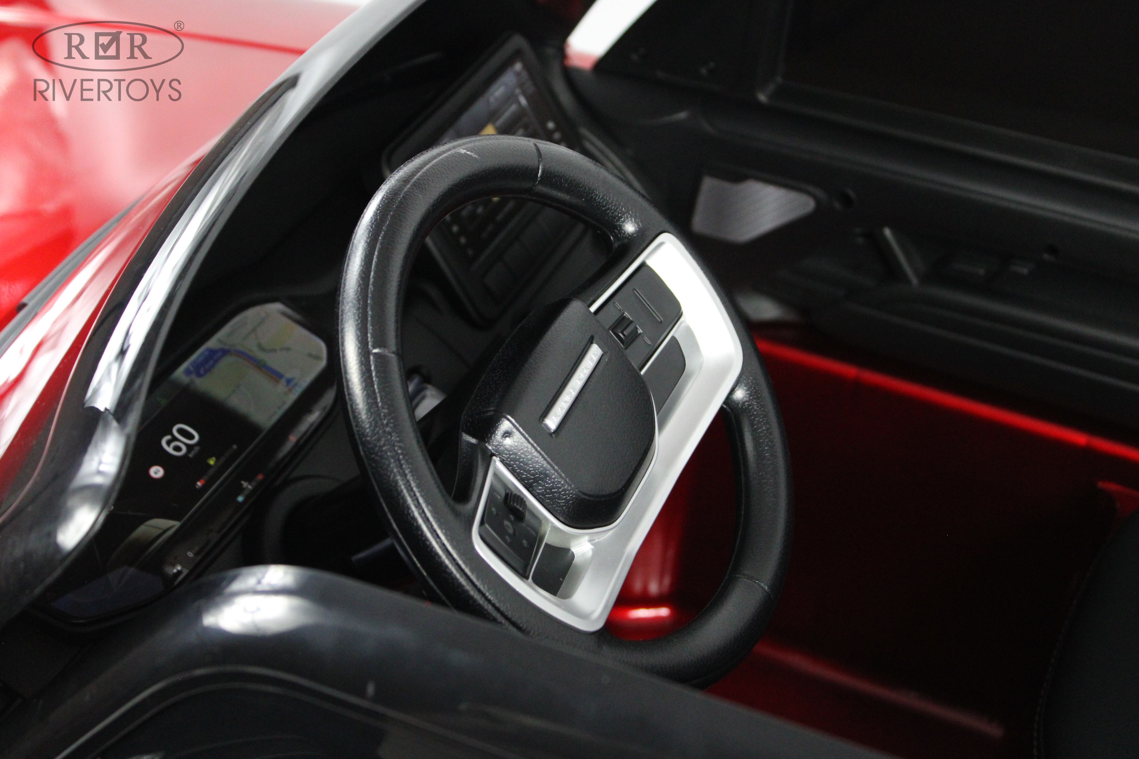 Электромобиль RIVERTOYS Y999YY-RED-GLANEC С пультом ДУ - фото 8