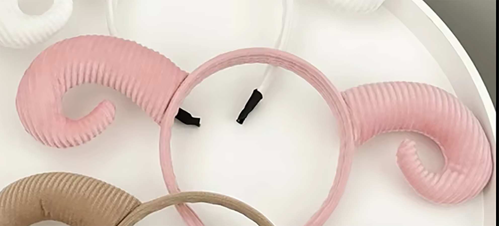 Ободок Сфера Рога барана - фото 1