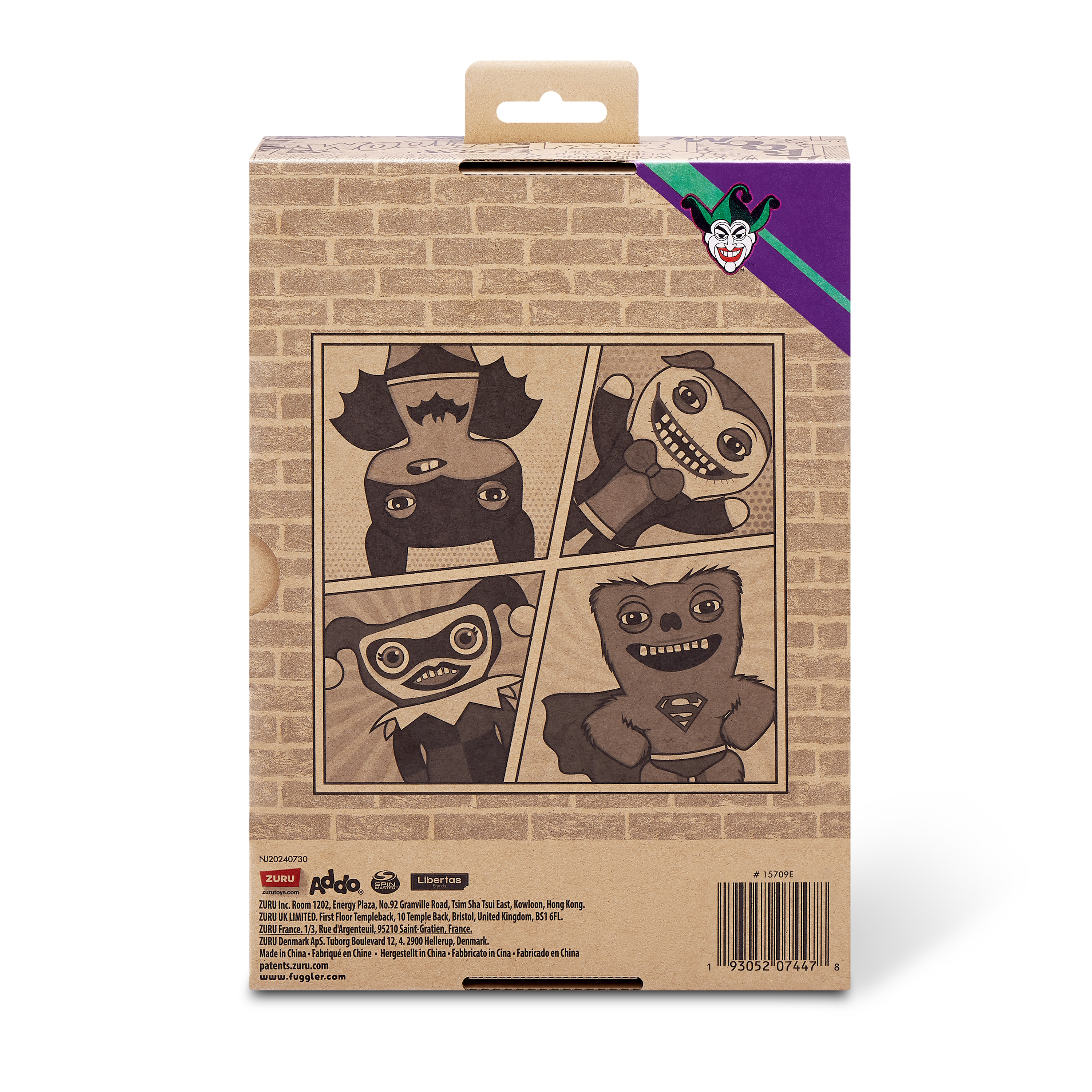 Игрушка мягкая FUGGLER Joker 23 см - фото 12