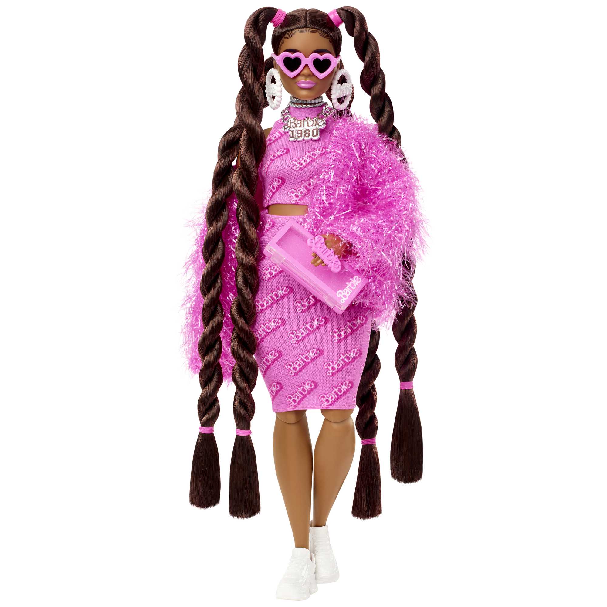 Кукла модельная Barbie Extra HHN0 - фото 4