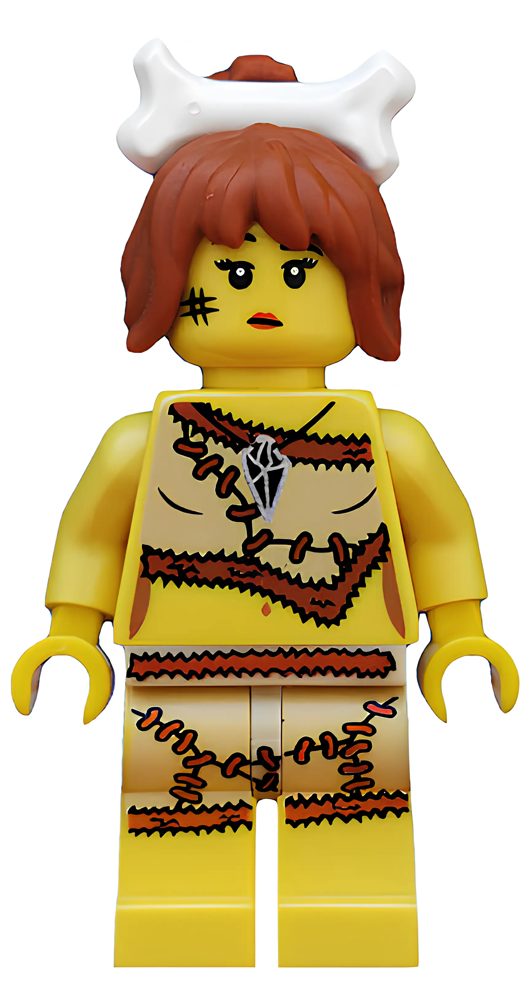 Изображение товара LEGO Минифигурка Cave Woman серия 5, пещерная женщина, коллекционная Изображение товара LEGO Минифигурка Cave Woman серия 5, пещерная женщина, коллекционная