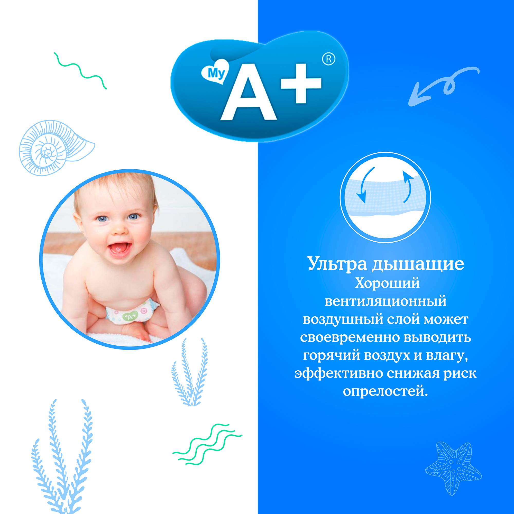 Трусики My A+ M 60 шт. - фото 9