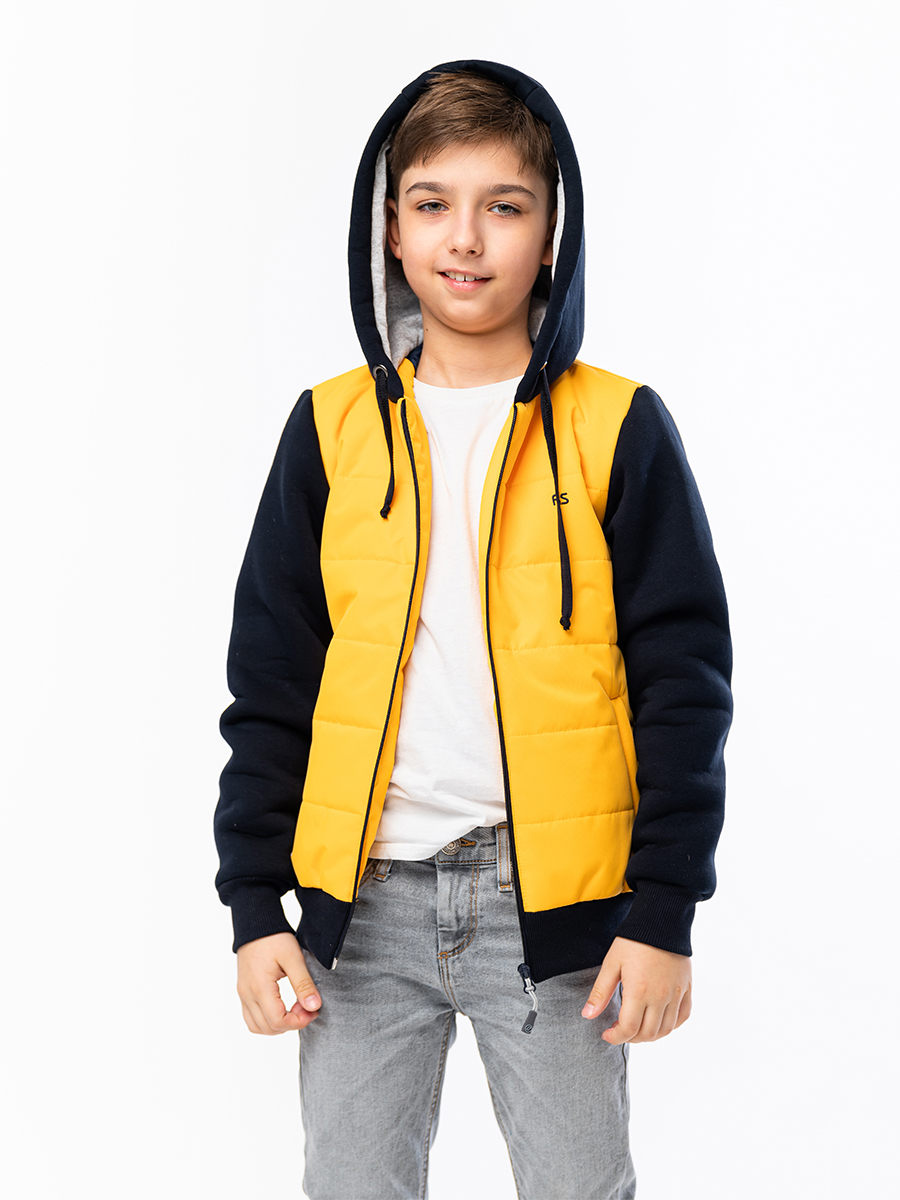 Куртка RODOS М-222_Детская(М)/Желтый_синий - фото 8