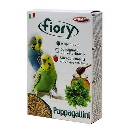 Корм для попугаев Fiory Pappagallini волнистых 400г