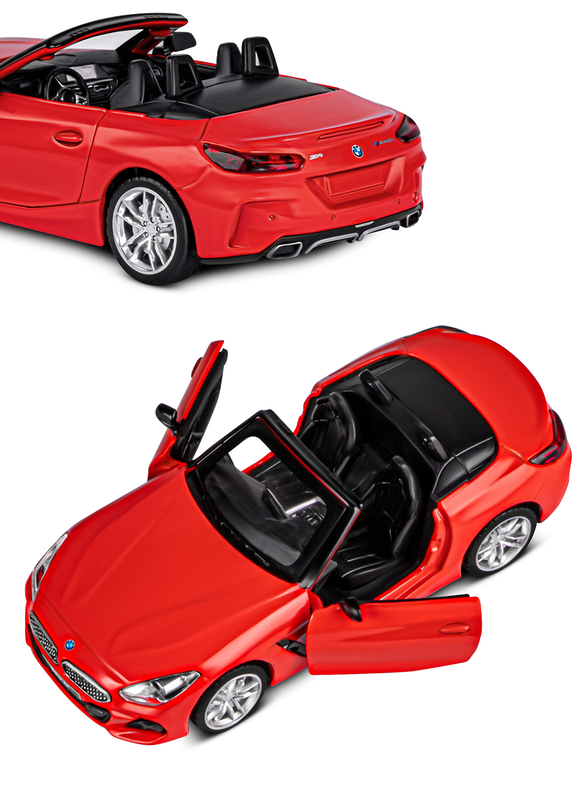 Автомобиль АВТОпанорама BMW Z4 M40i 1:30 JB1251477 - фото 10