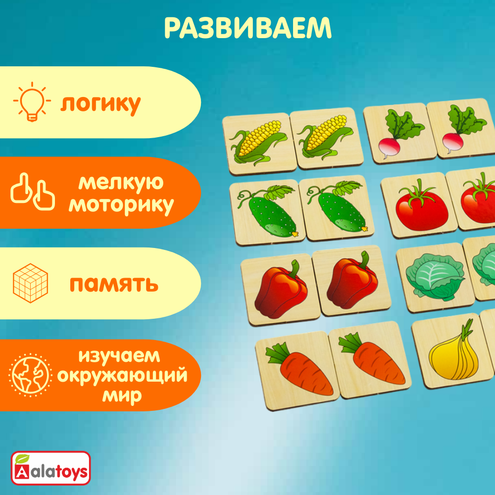 Настольная игра Alatoys Мемори в ассортименте - фото 2