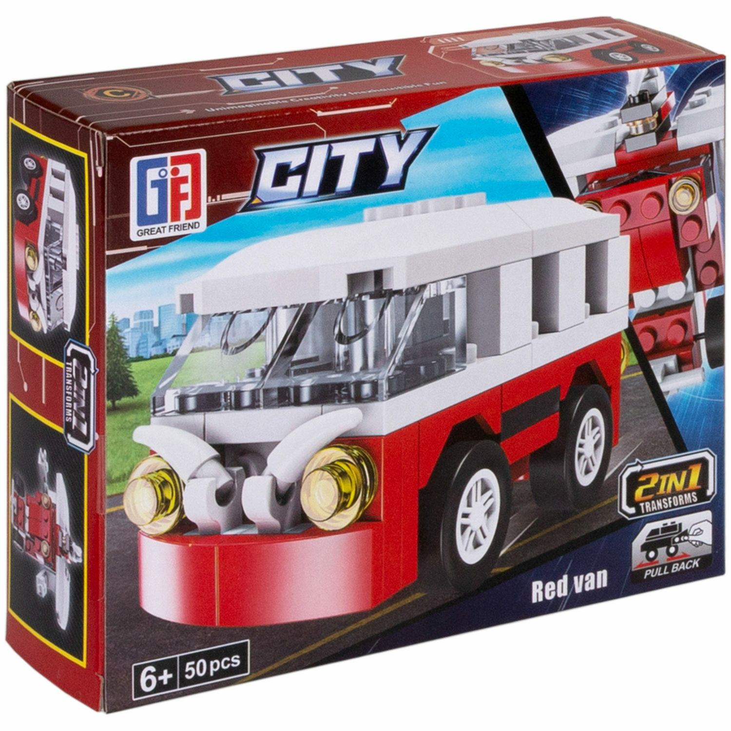 Конструктор Blockformers 50 дет. - фото 7