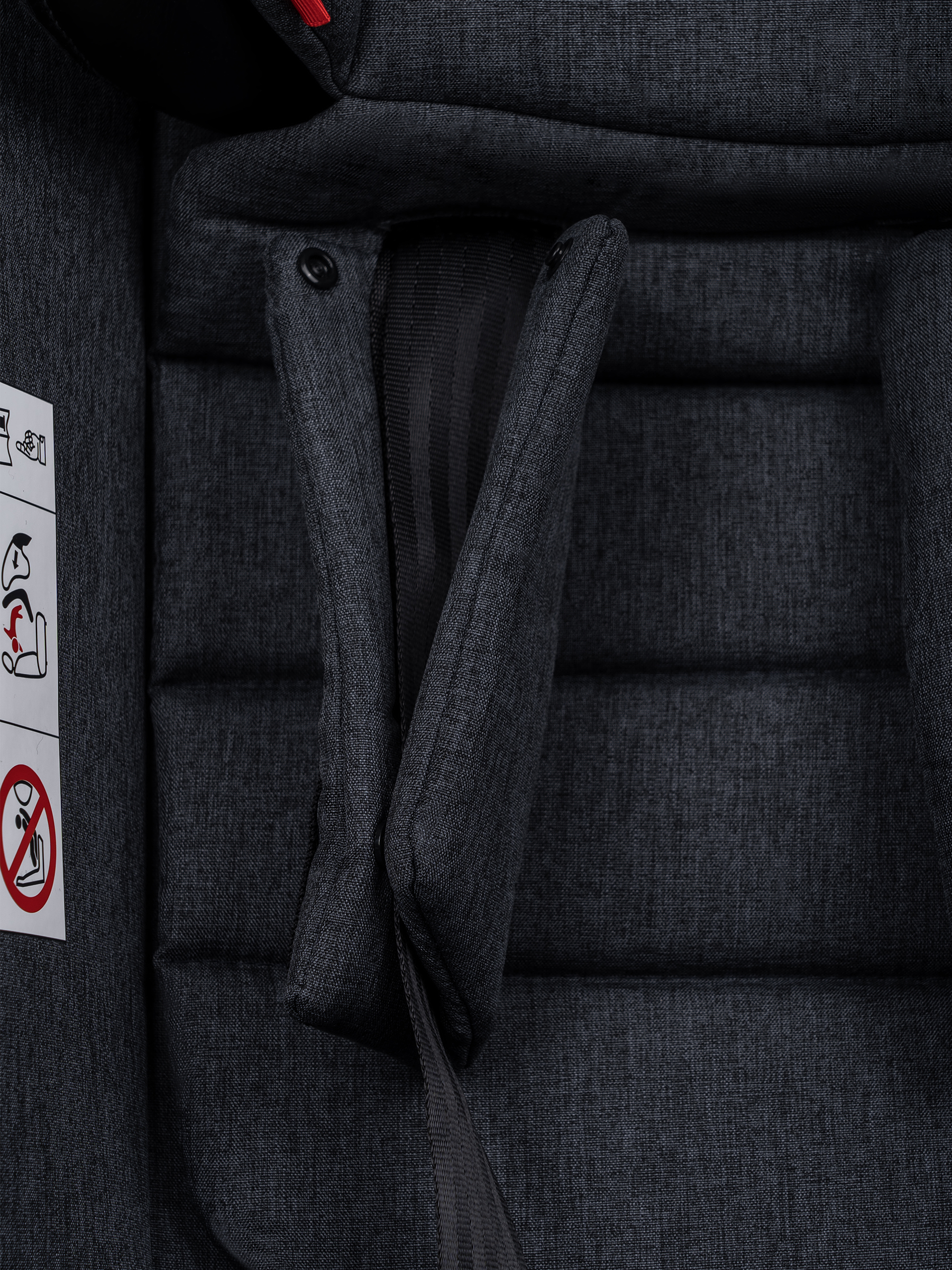 Автокресло Indigo Aero, темно-серый лен Isofix 0+/1/2/3 (0-36 кг) - фото 16